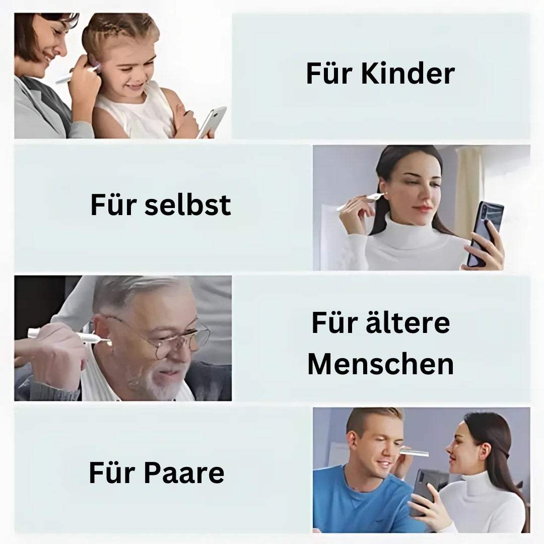ClearView Pro | Visueller Ohrenreiniger mit HD-Kamera